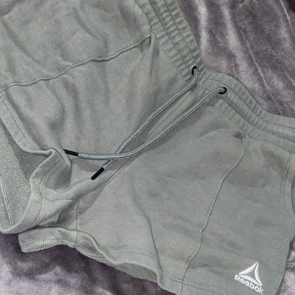 Reebok Men's Olive Athletic Shorts